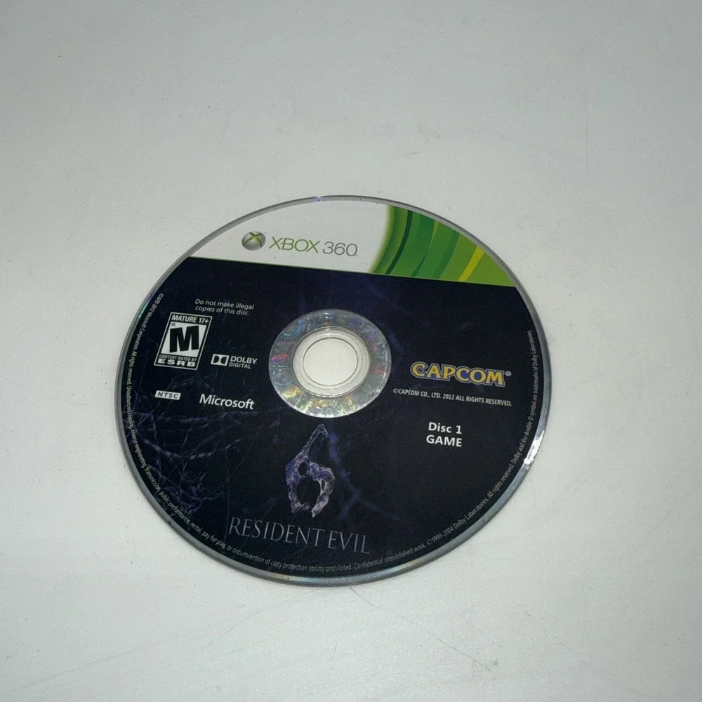 Resident Evil 6 Voice Over Pack (Disc 2) - Disc Only (XBOX 360) Tested